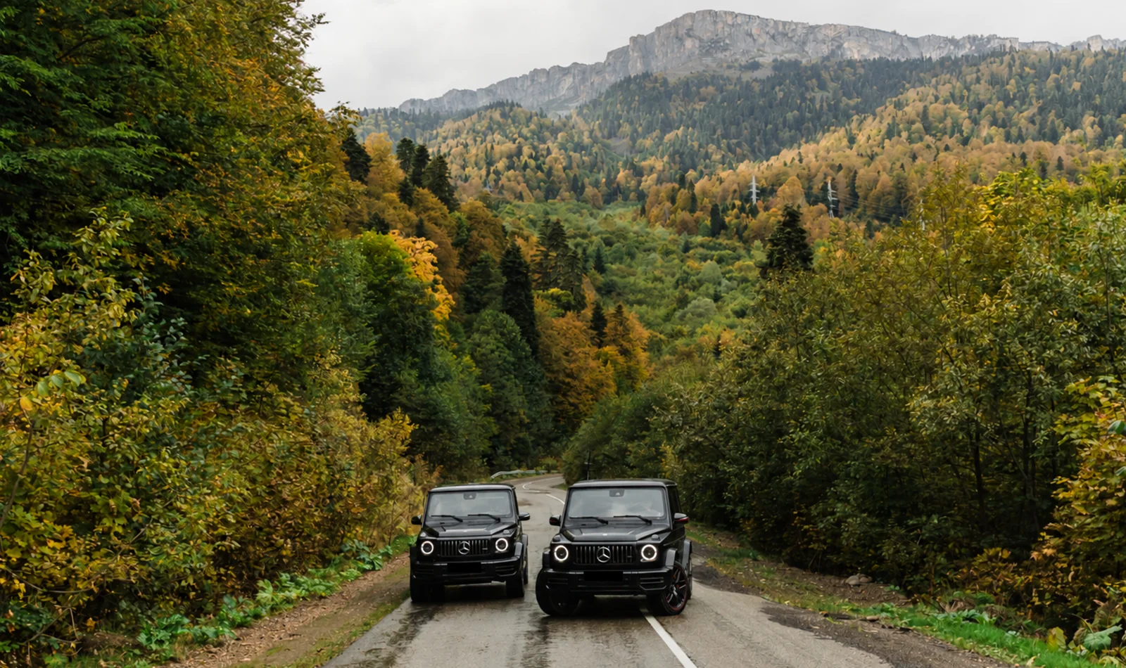 Тур за рулём Mercedes G63 AMG